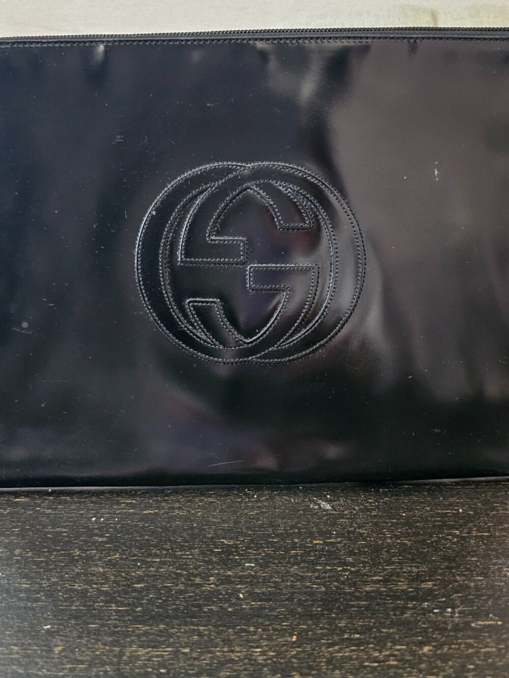 Gucci envelope clutch
